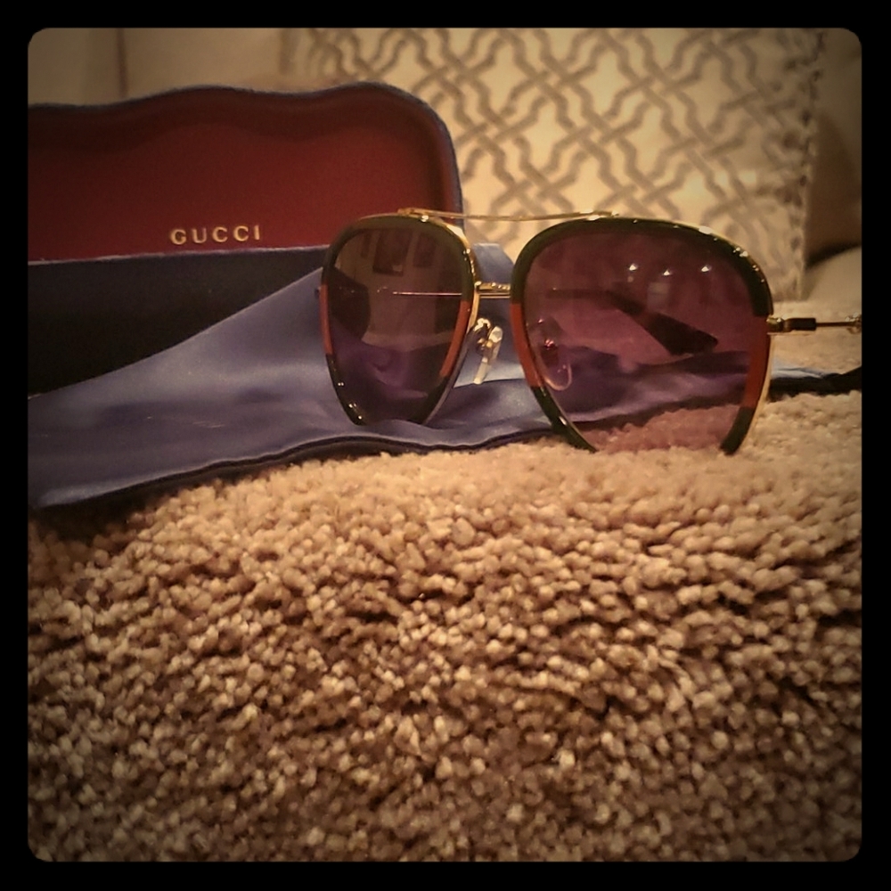 Men's Gucci Aviator Sunglasses